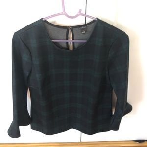 Ann Taylor plaid shirt